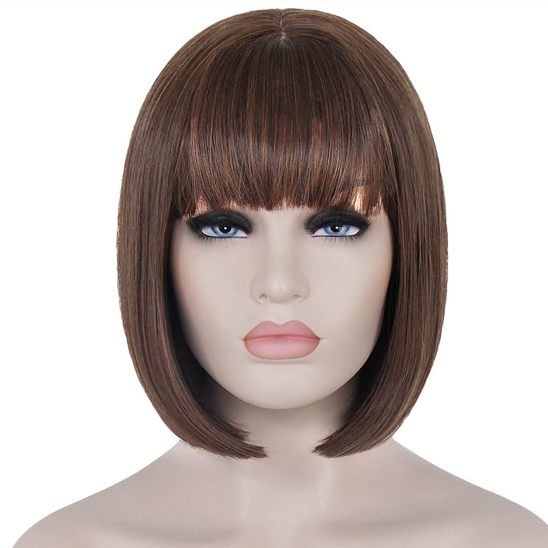 brown bob wig