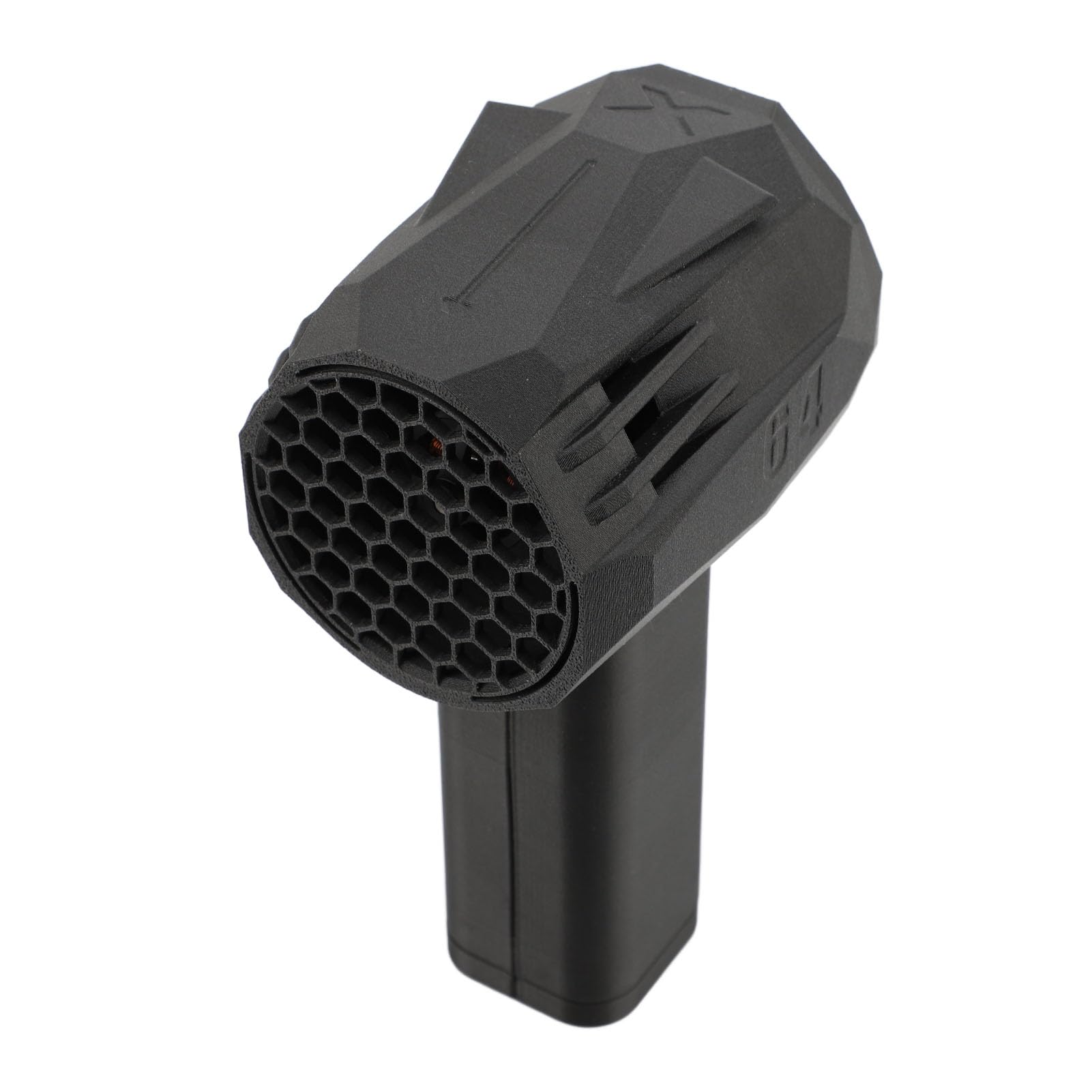 Getto di Tuono Secco, Ventola Turbo per Asciugatore per Auto da 64 Mm, Spinta 1,4 Kg/s, 66 M/s, 4000mAh Soffiatore per Foglie per la Pulizia del Patio, L'asciugatura Dell'auto