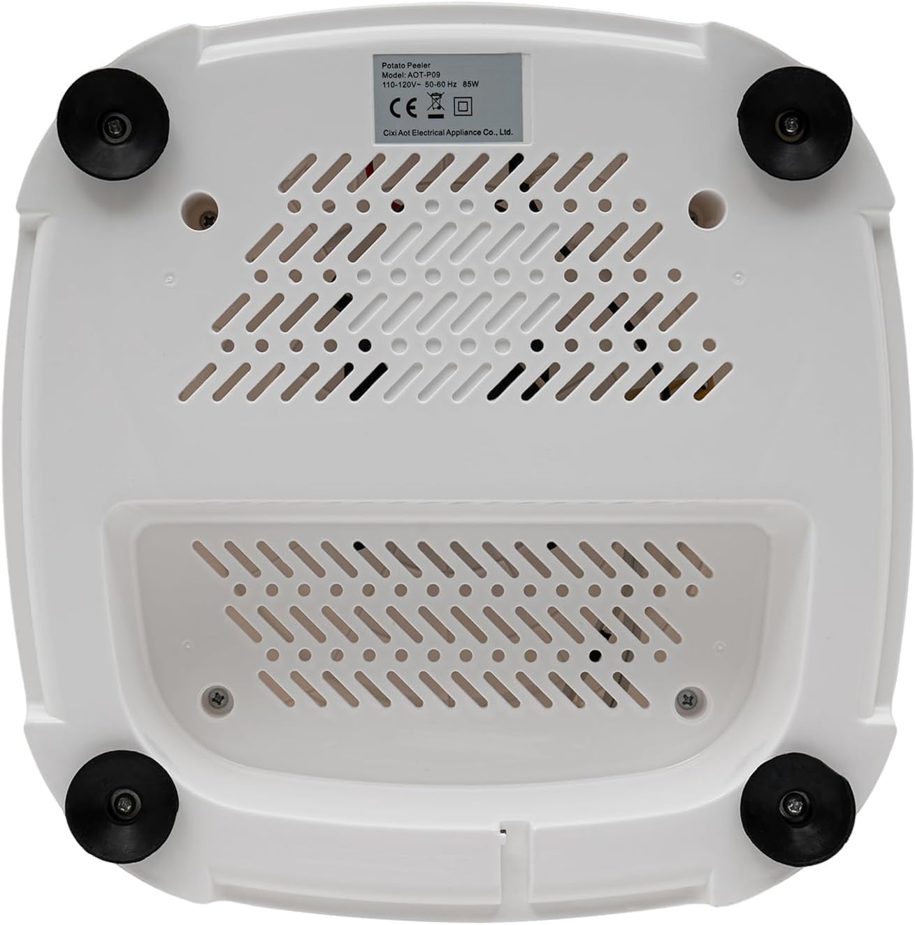Pelapatate Elettrico, pelapatate Automatico da 85 W, pelapatate Commerciale con Comando a Un Pulsante, pelapatate Multifunzione per Frutta e Verdura, essiccatore per Verdure