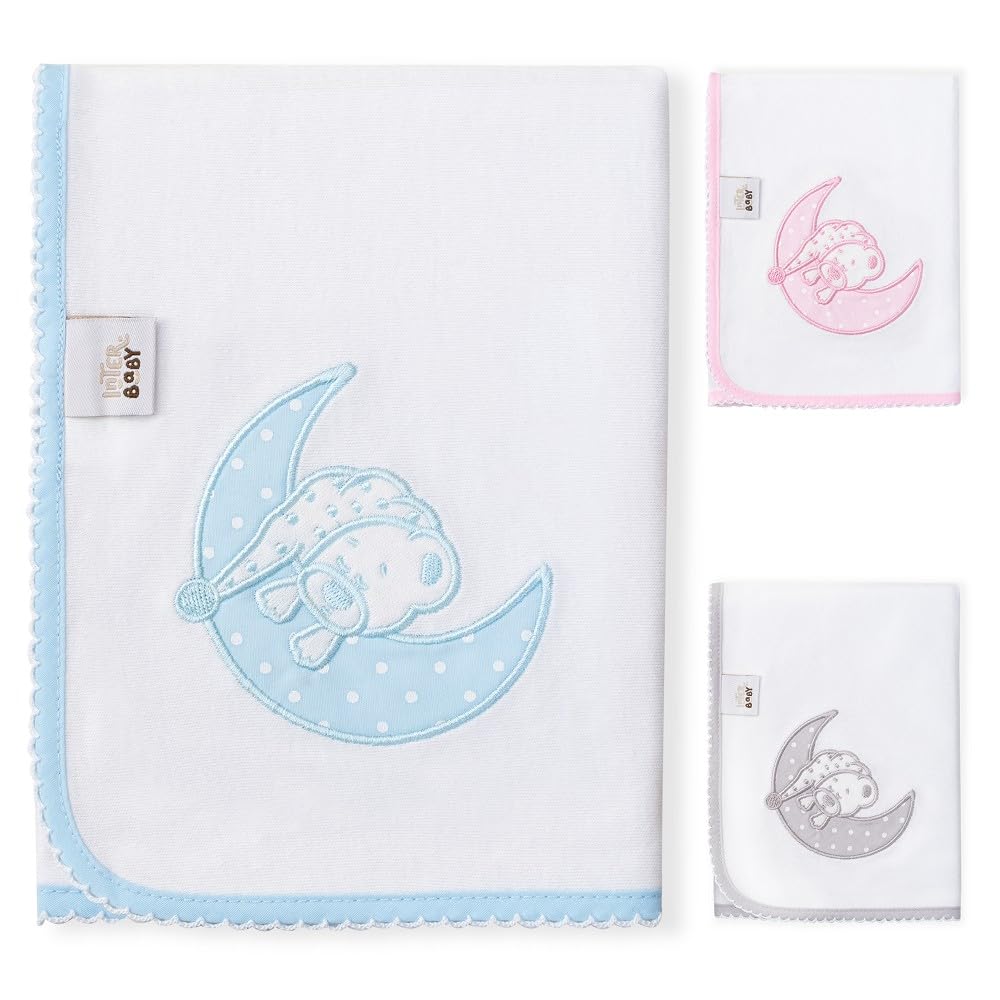 Embroidered Chiffon Blue Sleep