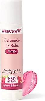 Tinted Lip Balm with SPF 50 PA+++ | Brightening Lip Balm for Dark Lips | Kojic Acid & Niacinamide | For Women | 5g