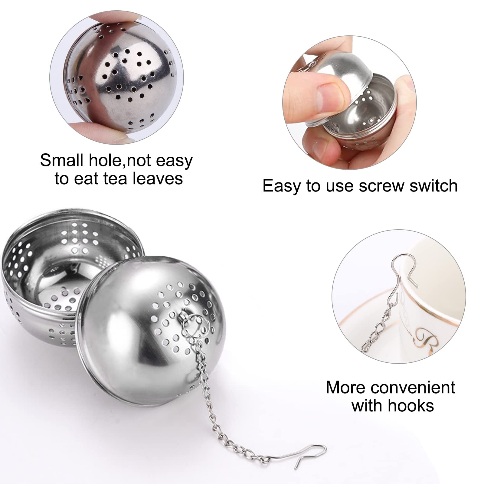 Colino Infusore Tè Tisane Tea Egg - Clorofilla Erboristeria - Foto 9