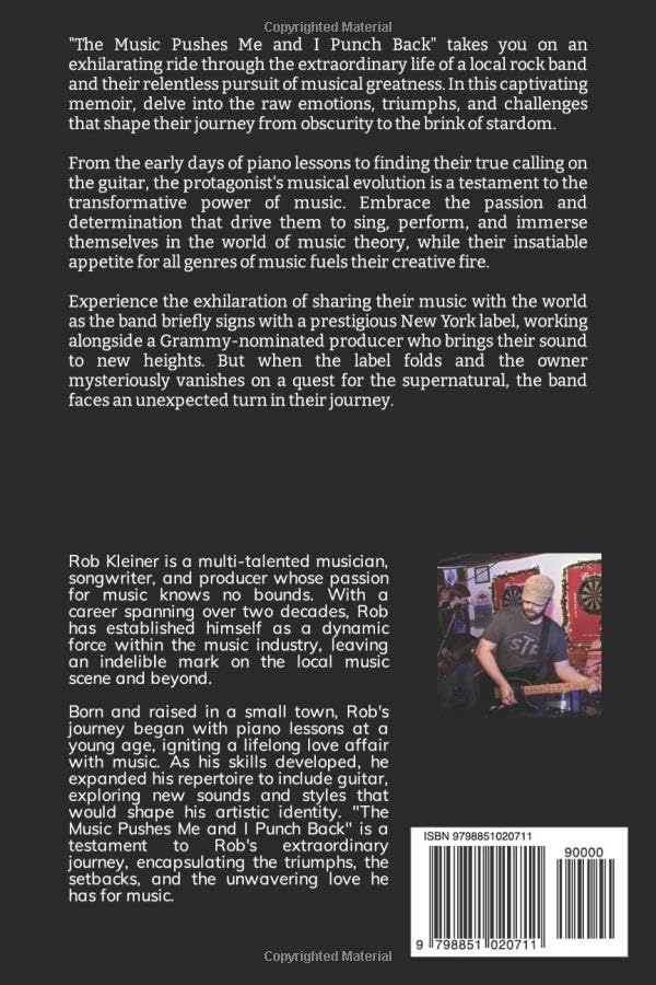 Miniatura 2 de The Music Pushes Me and I Punch Back The Life of a Local Rock Star