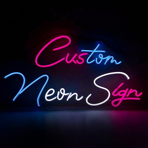 Letrero de neón personalizado para el hogar, dormitorio, decoración de pared para interiores y exteriores, letreros de luz LED de neón para