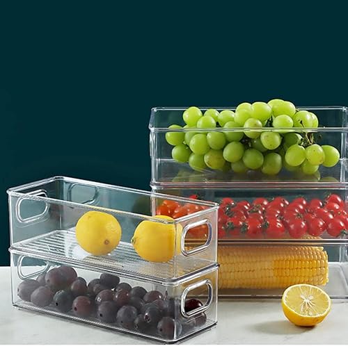 Miniatura 3 de Caja de almacenamiento para refrigerador, organizador de bebidas para refrigerador, organizador de refrescos para refrigerador, contenedores