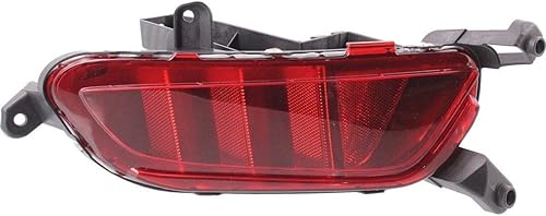 FITRITE AUTO PARTS Nuevo reflector de parachoques trasero izquierdo del lado del conductor para Mazda CX3 2016-2021, MA1184107 DB4G515M0