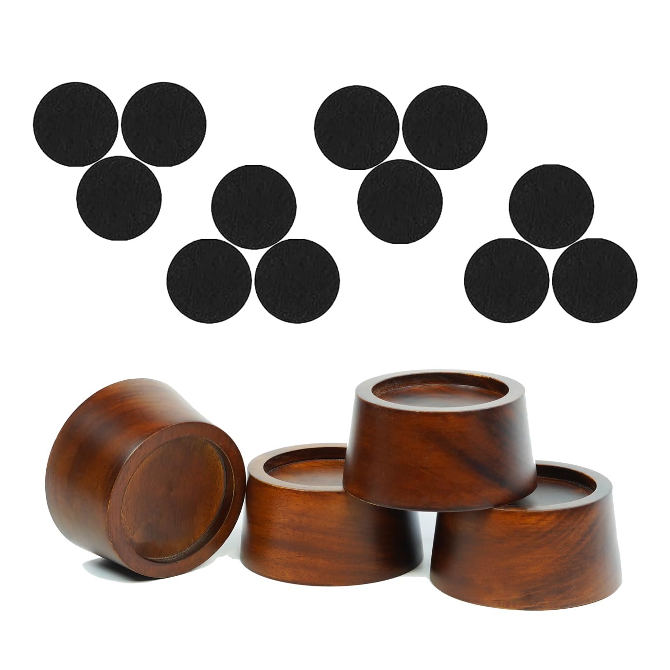 Lakdibaaz | Wooden Furniture Risers Bed Riser Table Base Fridge & Cupboard Stand Machines & Almirah Rack Risers 2 inch-image-27