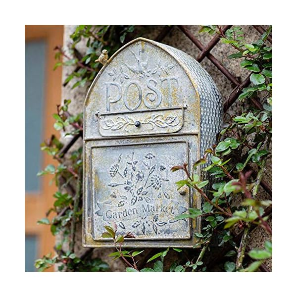 American Style Letterbox Wall Mounted Postbox Mailbox Outdoor Parcel