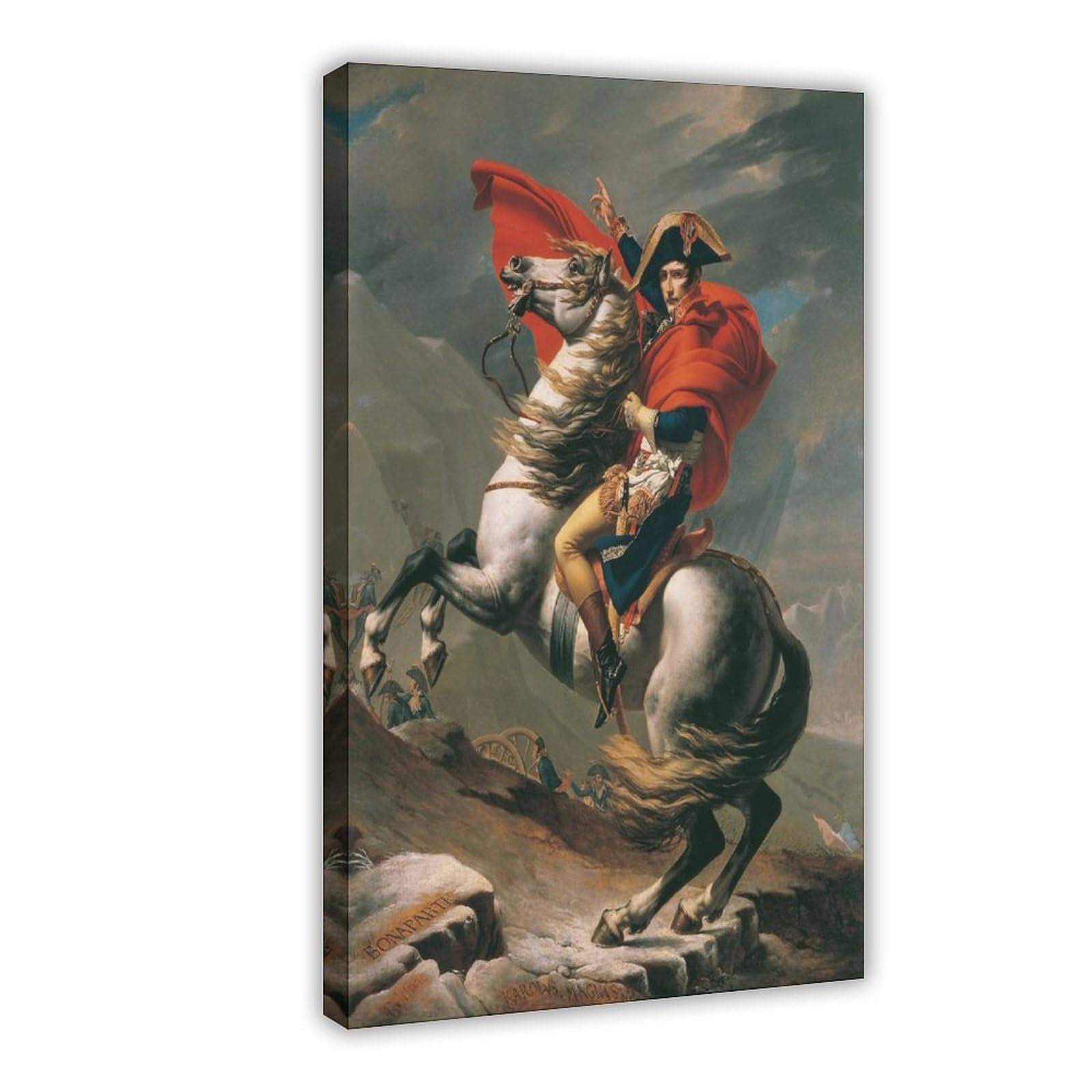 Bareronor Napoleón Bonaparte Canvas Poster for Office Decor Gift