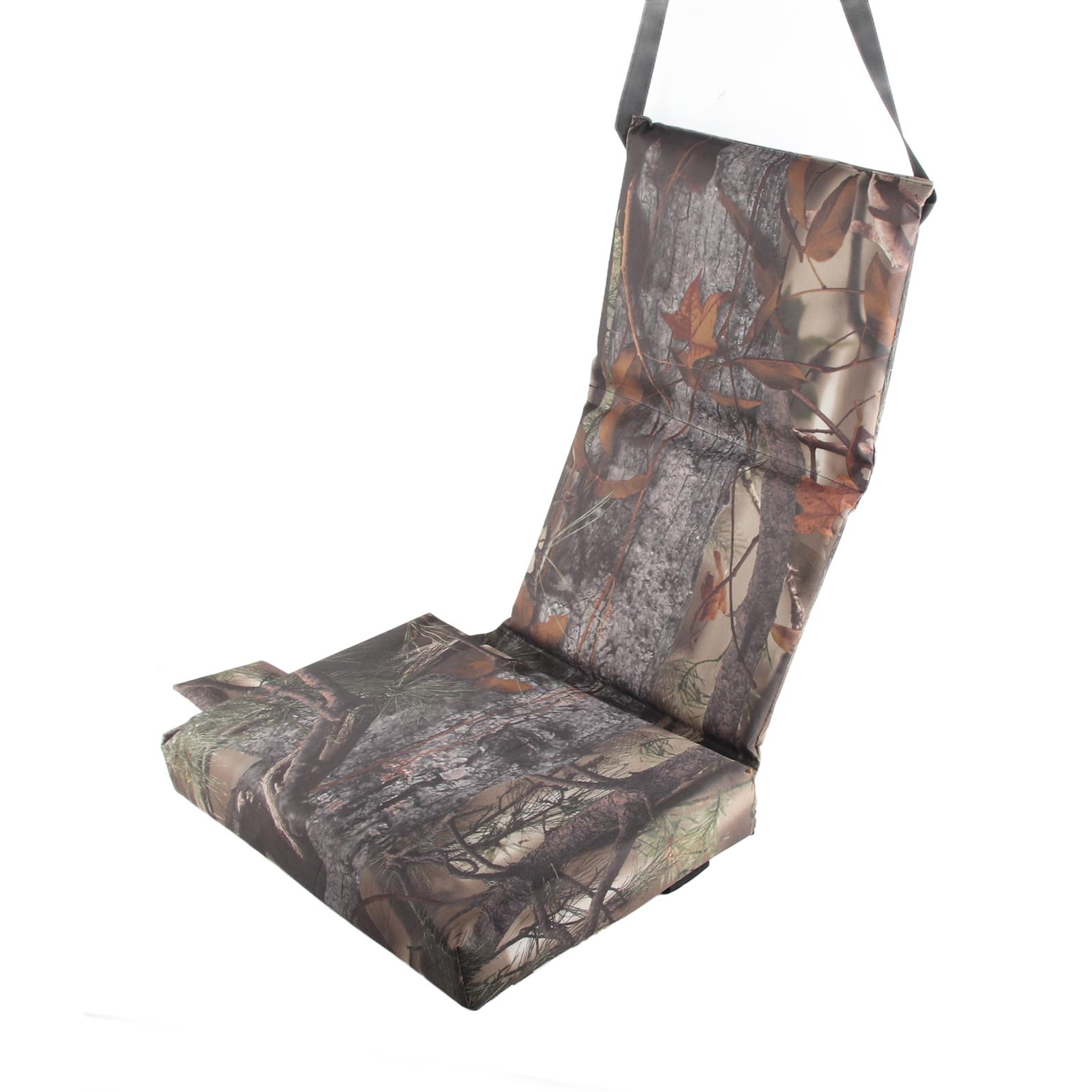 NYSUZHOUJI Tree Support Seat Tree Stand Seating Oxford Cloth Thick Sponge Regulateable Size Hunting Chair Camouflage Outdoor Camping (Tree Pattern)