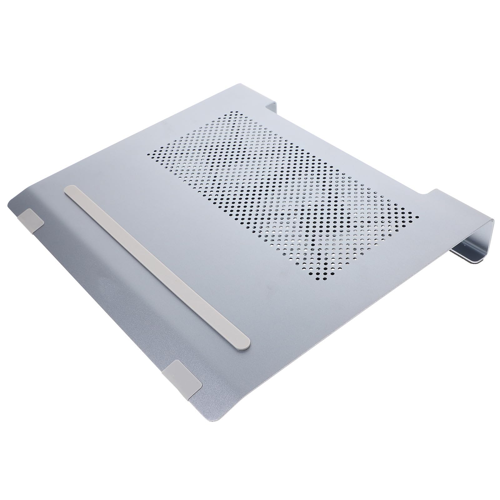 HEALLILY Base Refrigeradora Portátil de Aluminio para Laptop Ventilador USB Soporte Elevador Ergonómico Antideslizante y Diseño Moderno Resistente Arañazos para Gaming y Trabajo Cómodo