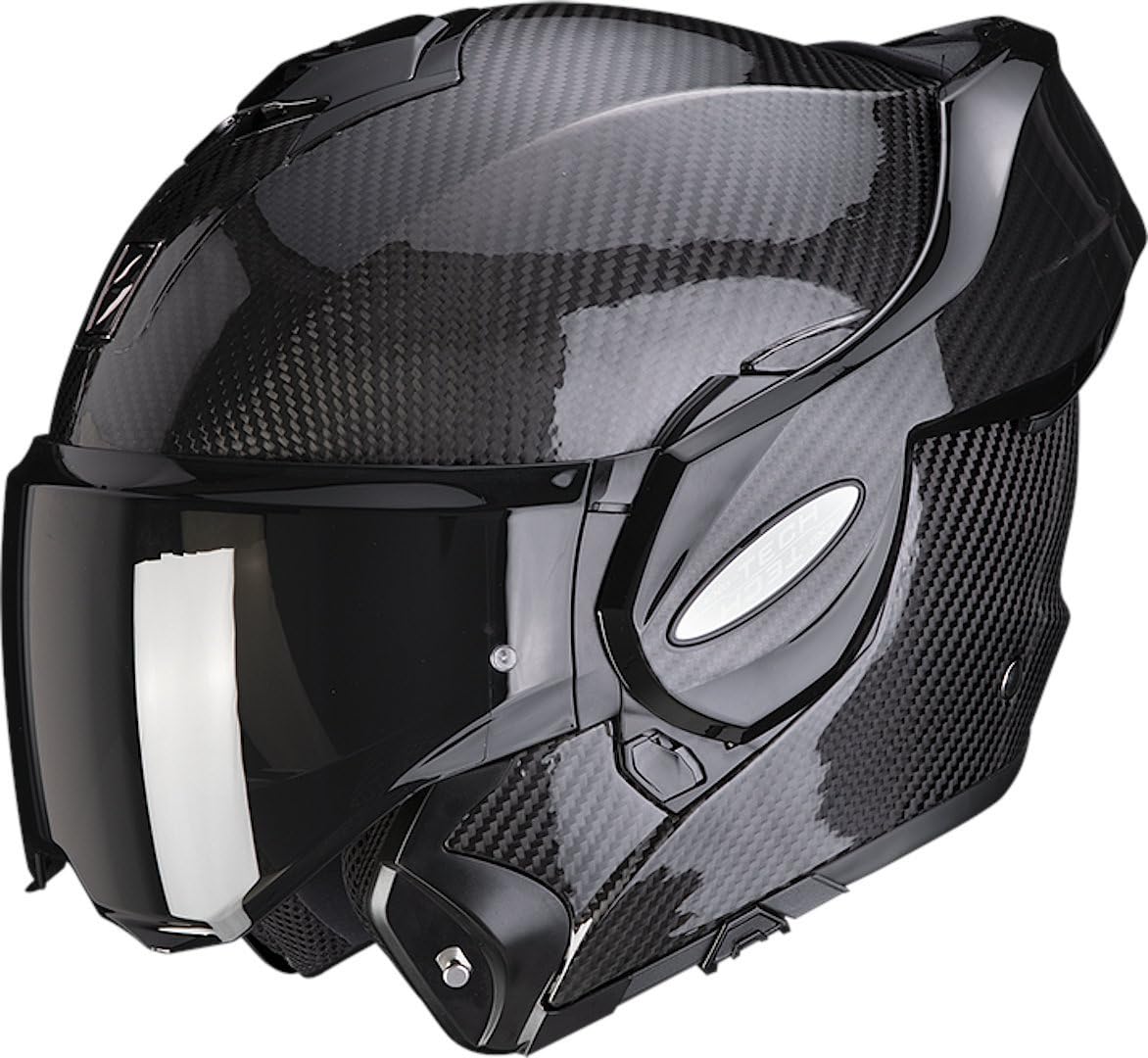 Scorpion Exo-Tech Evo Solid Casco in carbonio