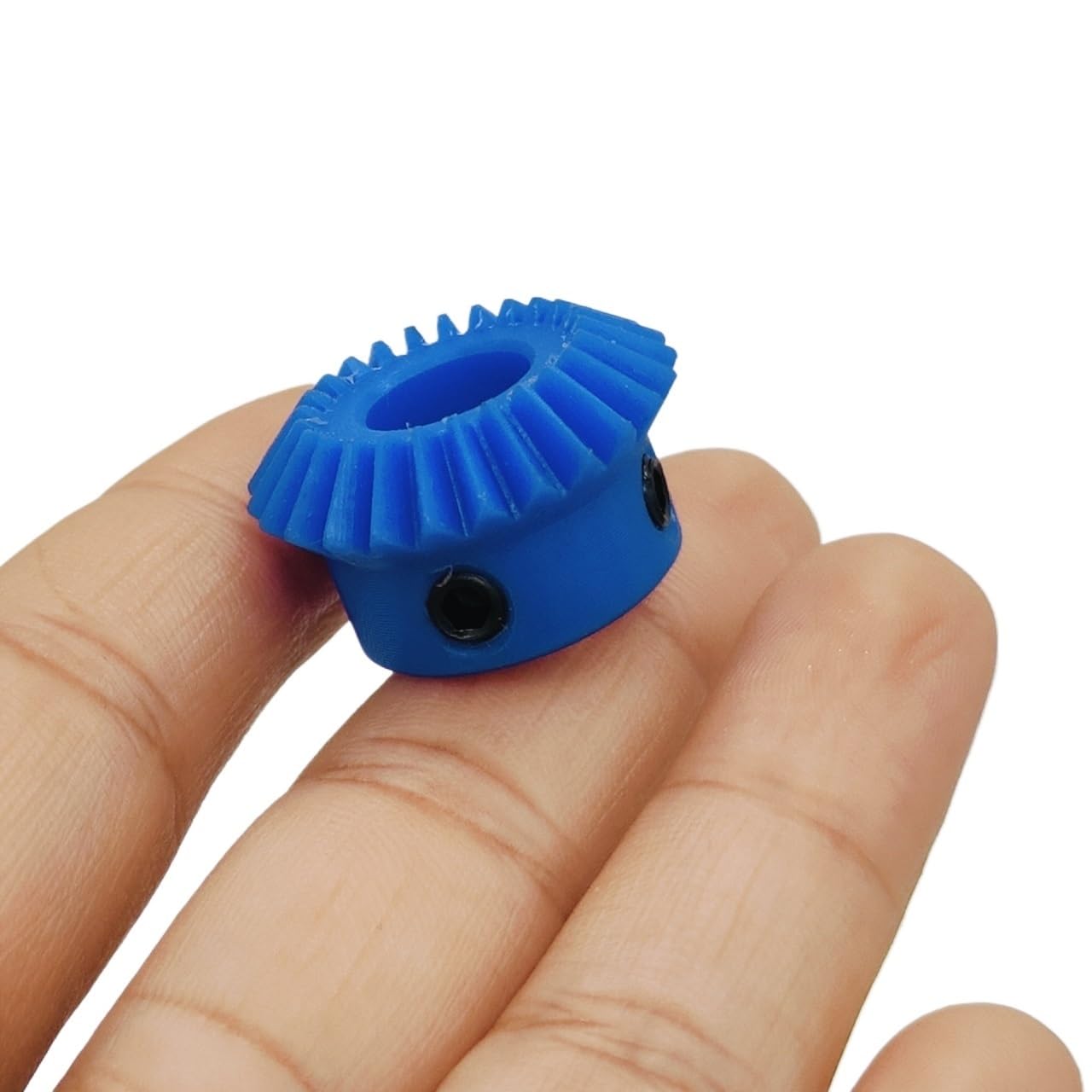 Cylindrical Drive 1pcs 1 Module 20T Nylon Bevel Gear 90 Degree Meshing Angle 5mm 6mm 8mm 10mm Bore Equal Diameter Conical Bevel Gear 1:1 Ratio Rack Machinery(6MM BORE)