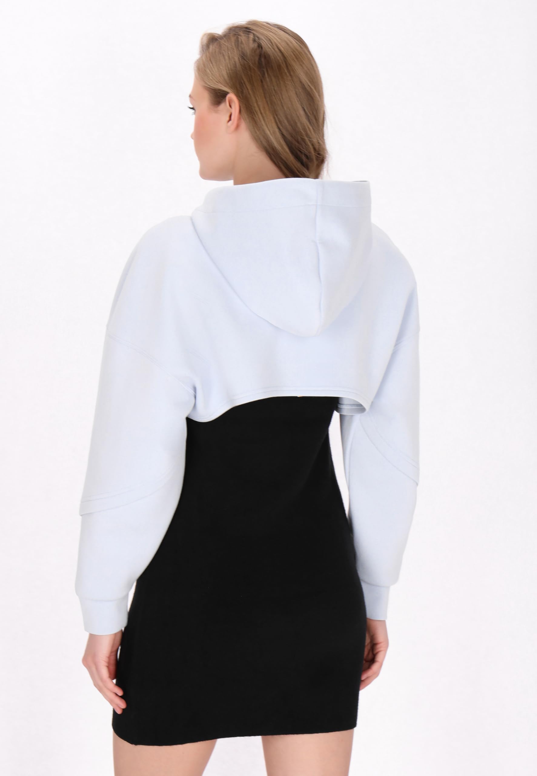 myMo ATHLSR Sudadera para mujer, azul claro, L, azul claro, L