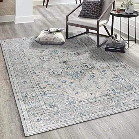 Vernal Peoria Machine Washable Area Rug Cover