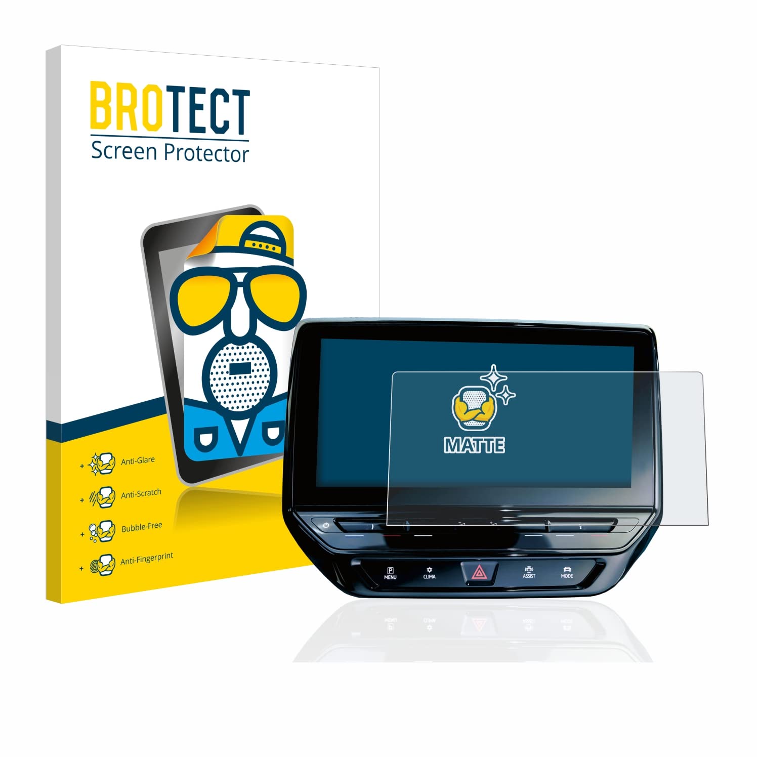 Anti Reflet Protection Ecran Verre Pour Volkswagen Tiguan