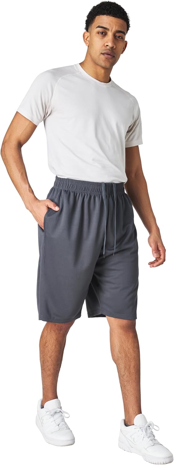 Ultra Performance 5 Pack Mens Shorts, Athletic Gym Shorts Workout Basketball Shorts for Men, SM - 5X - Image 3