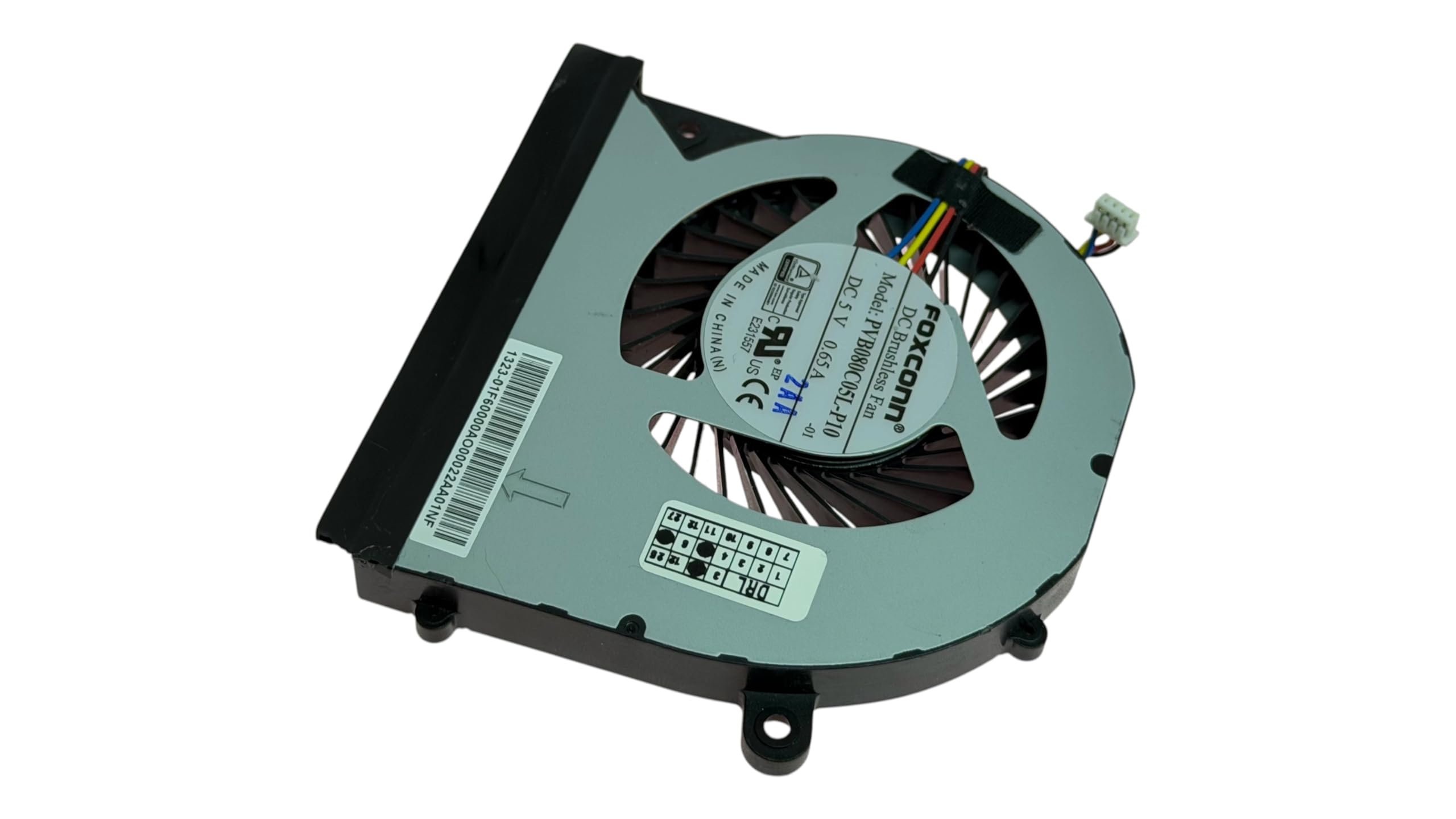 CPU FAN compatible Foxconn Intel NUC11, NUC12 NUC13 Pro, 1323-01F6000 PVB080C05L-P10-01 BAZC0810R5HY006 BAZC0810R5HY010, 1323-01F7000, NUC11TNK