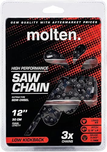 Miniatura 13 de SunJoe - Sierra de poste de cadena de 10 pulgadas para SWJ803E, Worx WG309, Craftsman CMECSP610, Remington 713-04088 de repuesto, s40