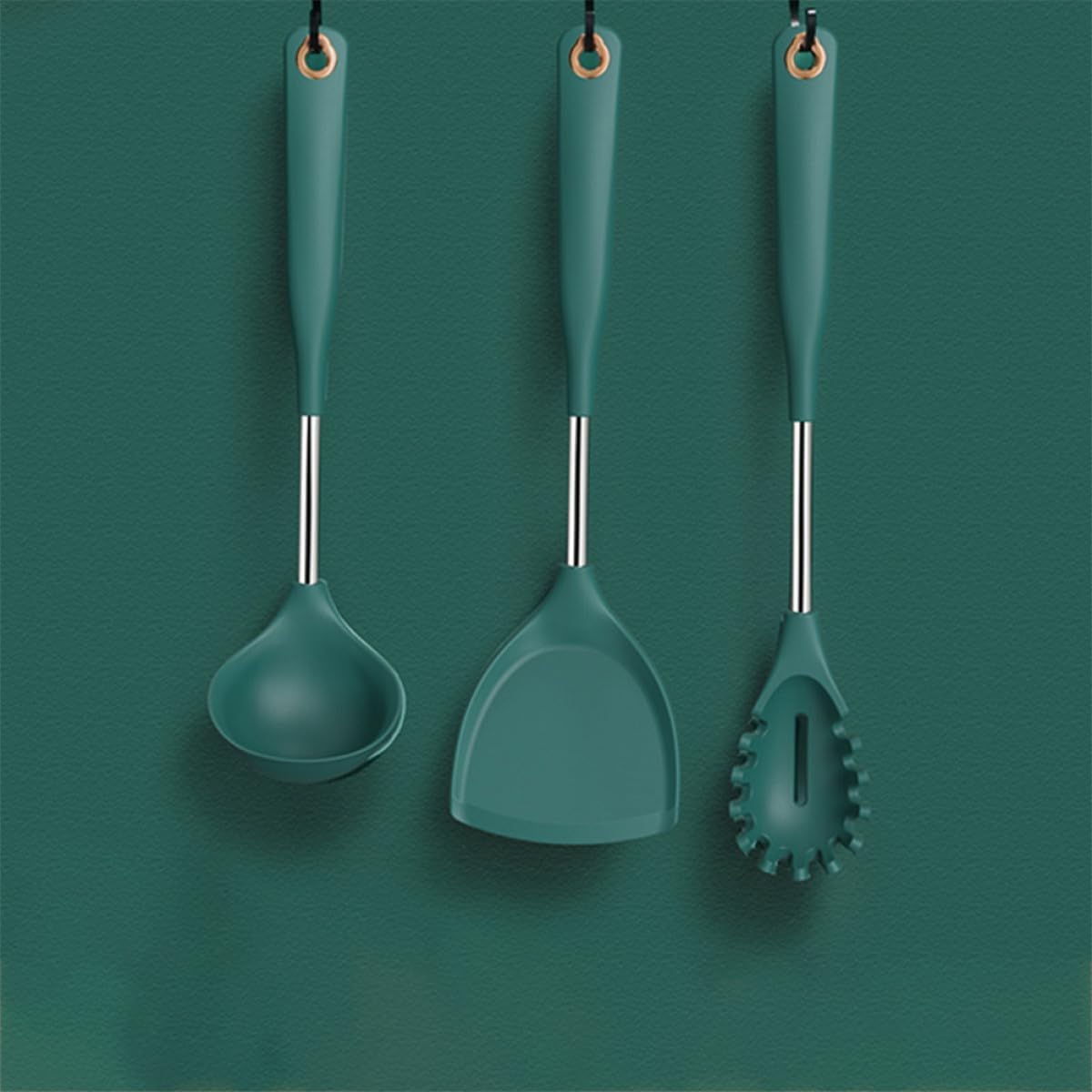 Silicone kitchen spoon (silicone ladle)