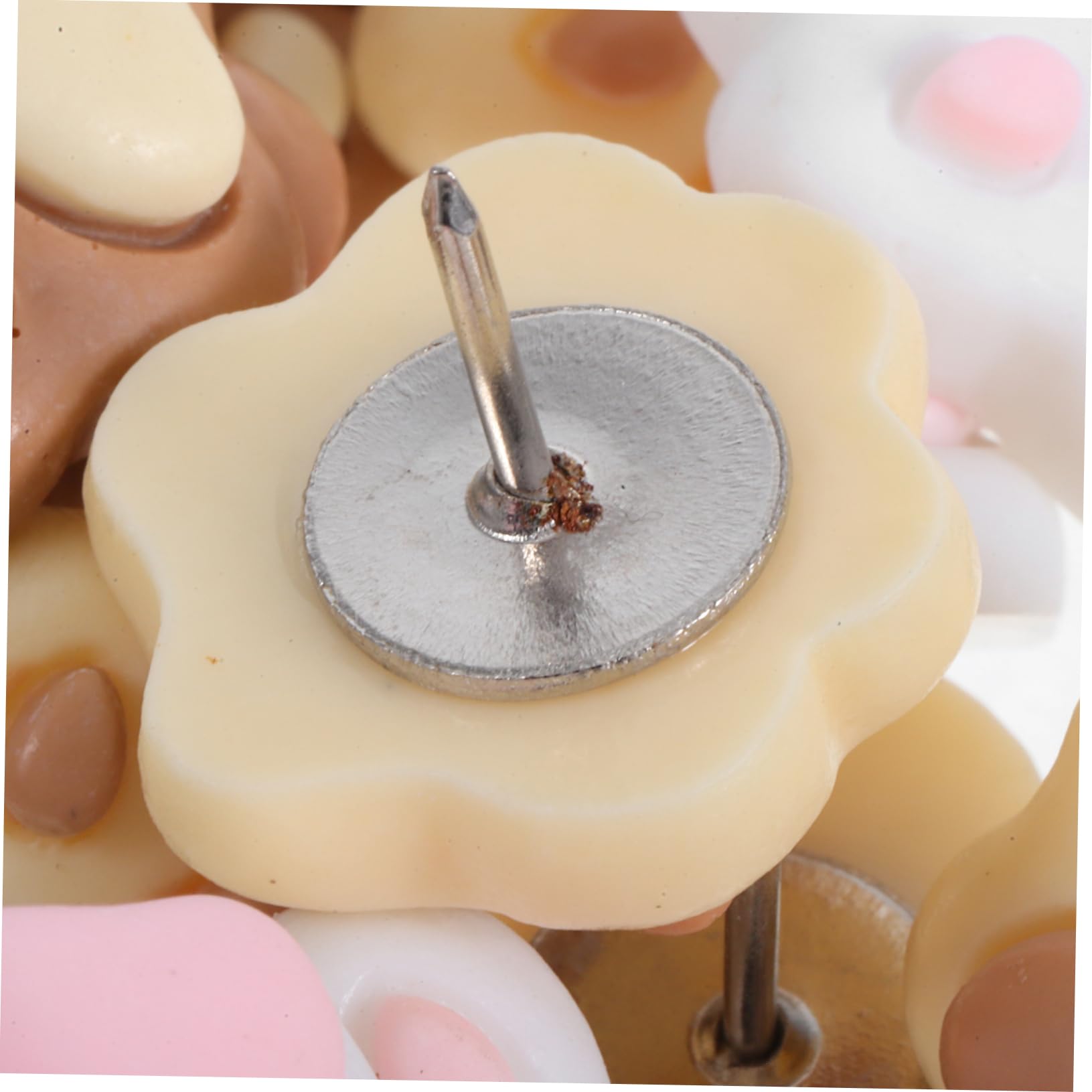 GARIOUANS 30PCS Dog Paw Push Pins for Cork and Felt Boards Resin and Metal Thumb Tacks Decorative Bulletin Board Accessories for Home Office Desk Organization - Image 3