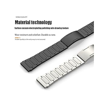 超激レア チタンバンド　ブラック　22mm　HUAWEI 楽天市場】超軽量チタン合金スマートウォッチ 時計バンド ベルト