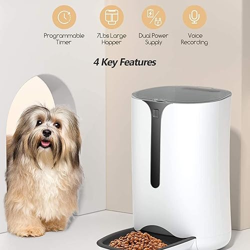 Miniatura 2 de Temporizador 7L Alimentadores automáticos para mascotas