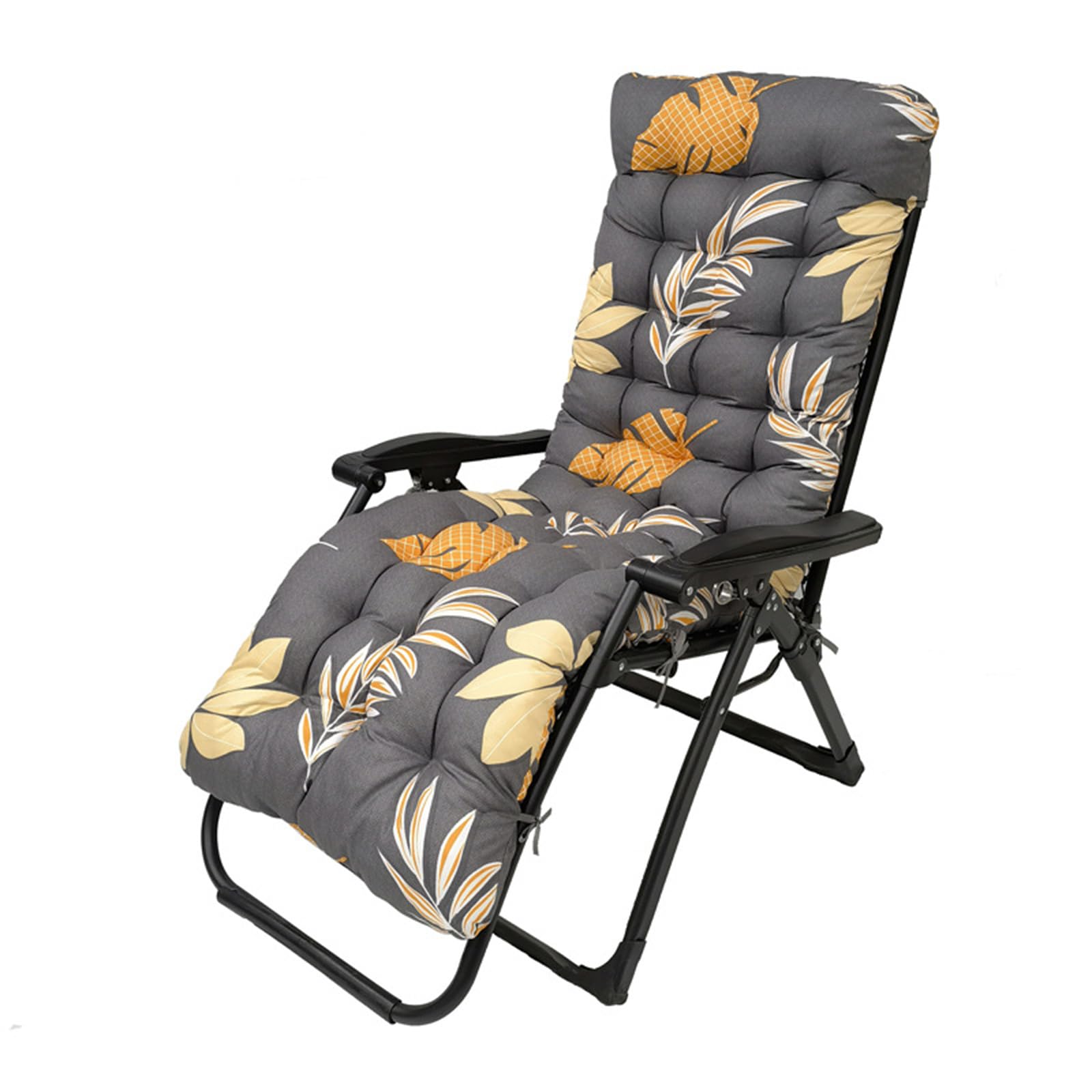 Cuscini per Sdraio da Giardino,170*53*8cm Cuscini Prendisole Prendisole Portatili Patio da Giardino Spessi Lettini Imbottiti Poltrona Relax Coprisedili per Viaggi/Vacanze/Interni/Esterni