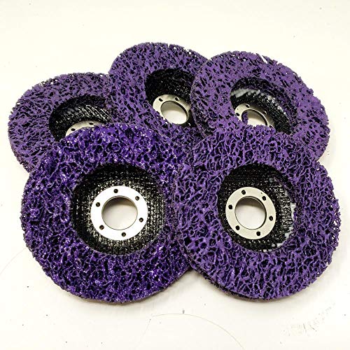 QuickT SDA702K 4 1/2" Rust Paint Stripper Remover Stripping Disc Abrasive Wheel Pad