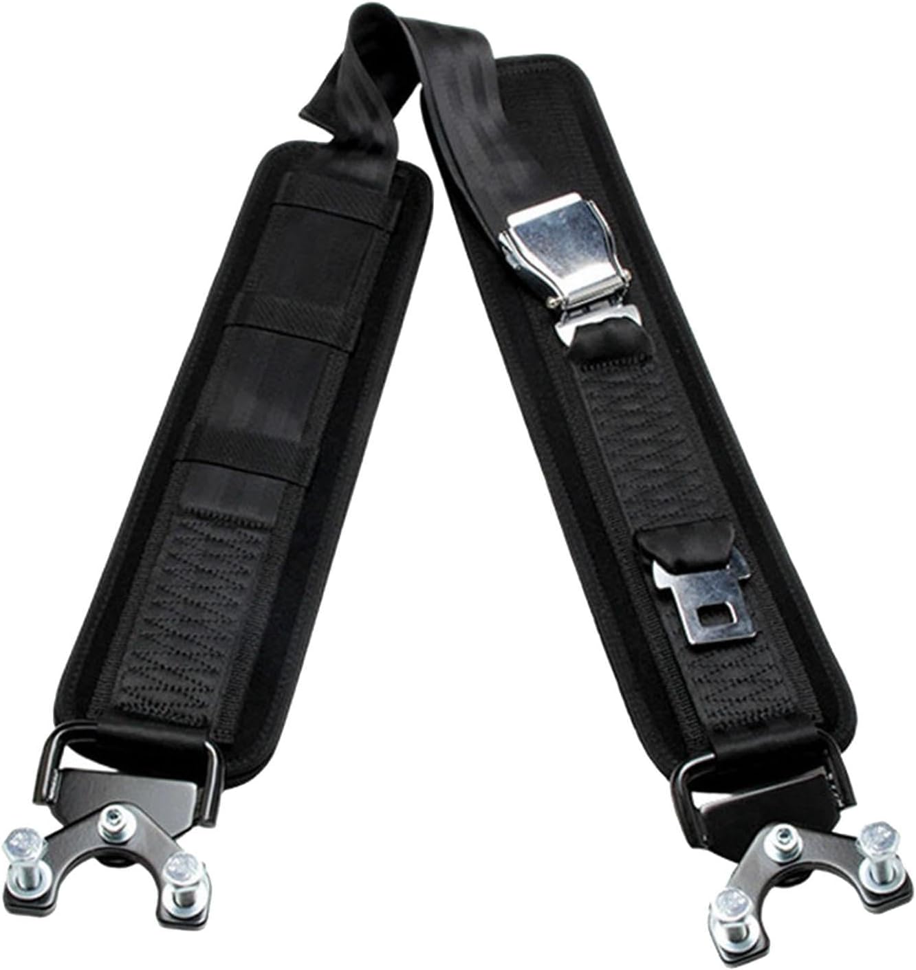 Hip Bridge Machine Belt with Metal Buckle, Adjustable Glute Training Strap for Gym Equipment Replacement, Exercise Gear