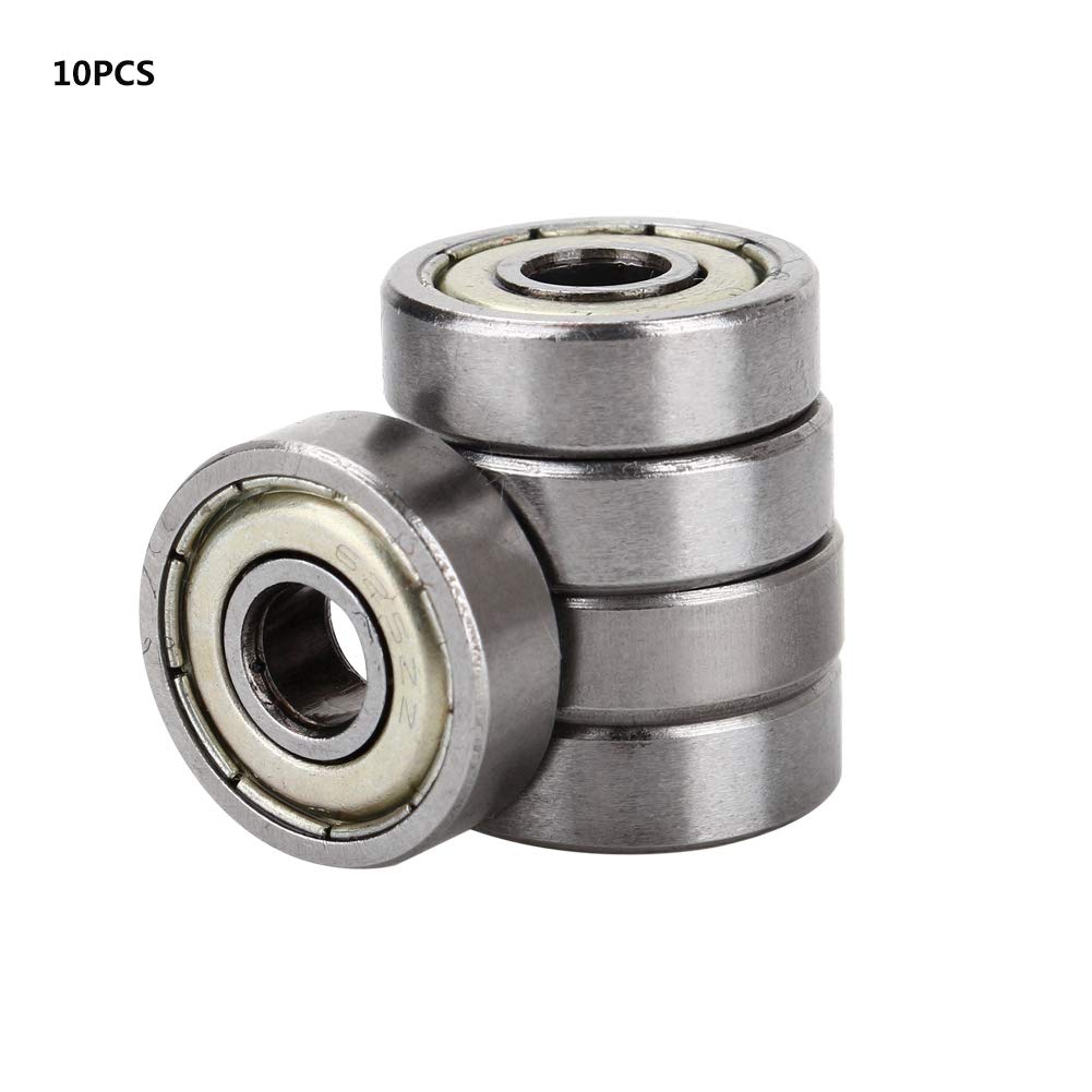 Łożyska kulkowe, 10 szt./partia 625ZZ łożysko kulkowe zwykłe miniaturowe gumowe uszczelnione metal ekranowany