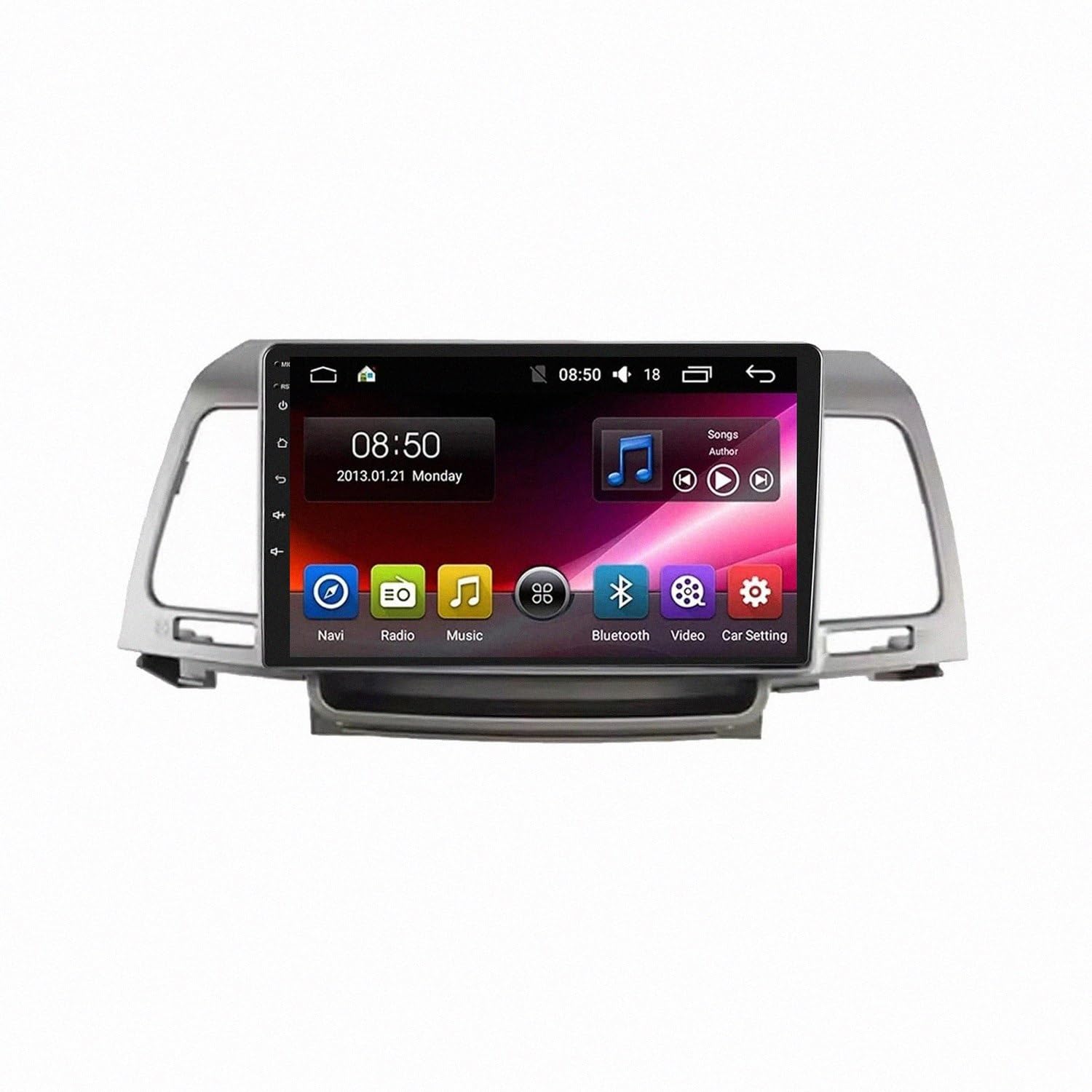 Radio Samochodowe Z Ekranem Dotykowym dla Opirus Oppression 2007-2008 Fm Am Bluetooth Usb Android Auto Radio Samochodowe Podwójne Fm Am Bluetooth Usb Android Auto Do, 8 Core 4G+64G