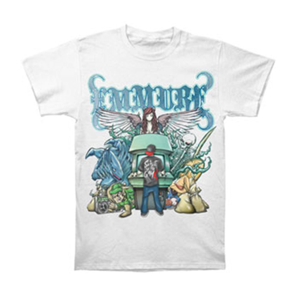 Emmure Men's Insert Coin T-Shirt Small White