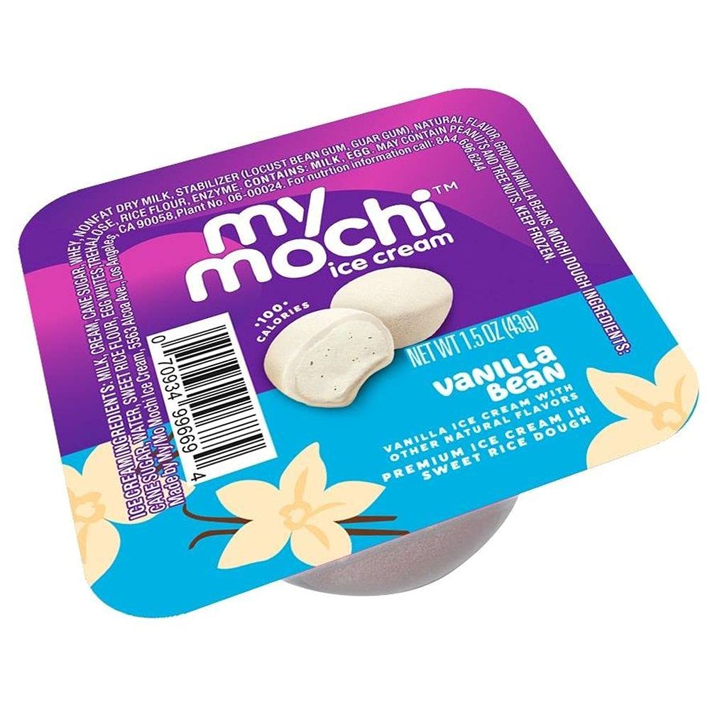 My Mochi Vanilla Bean Ice Cream, 1.5 Ounce - 72 per case.