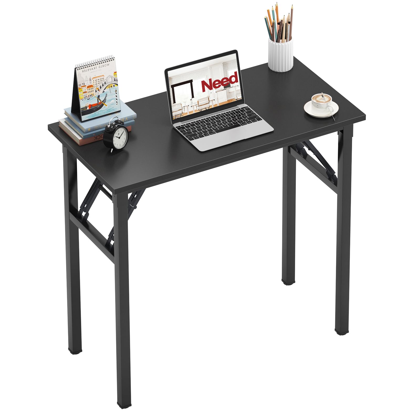SogesPower Tavolo pieghevole, tavolo per computer, tavoli portatili ad alte prestazioni per l'home office, campeggio, postazione di lavoro, scrivania da studio, tavolo da conferenza per l'home office