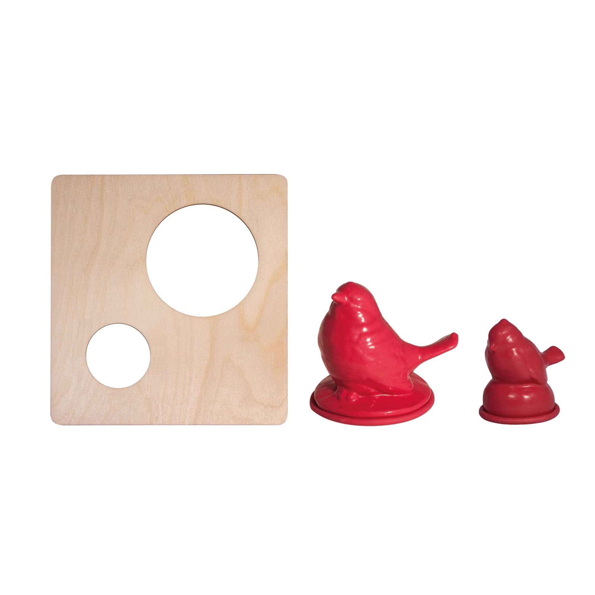 Rayher Latex Casting Mould, Full-Form Moulds, „Birds“ Set, 2 Moulds Big + Small Bird, 1 Mould Holder, for Casting with Creative-Cement, Raysin, Creative-soap, Wax pellets, 47016000