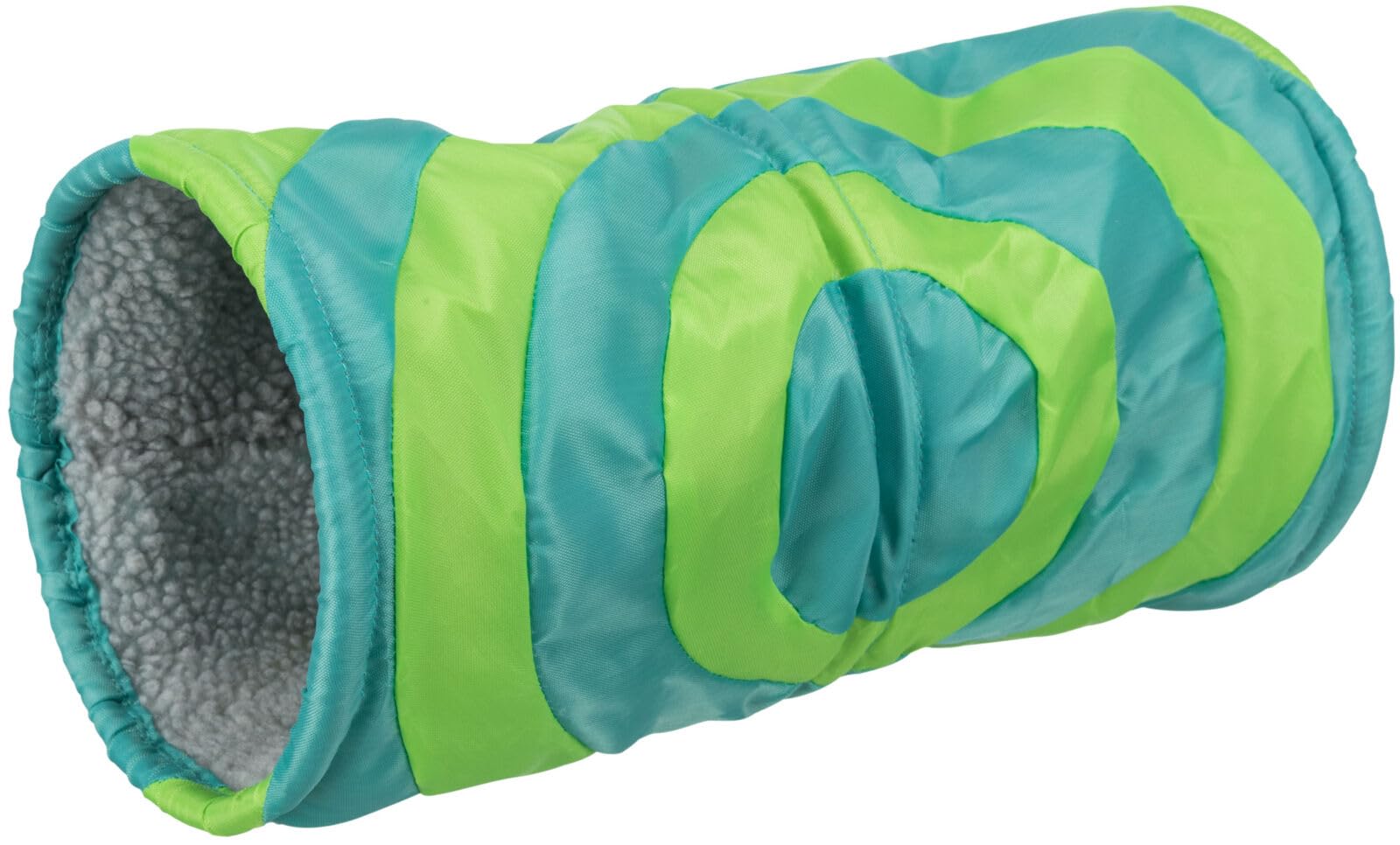 Trixie Cuddle Tunnel In For Ferrets - Turquoise/Green 35Cm