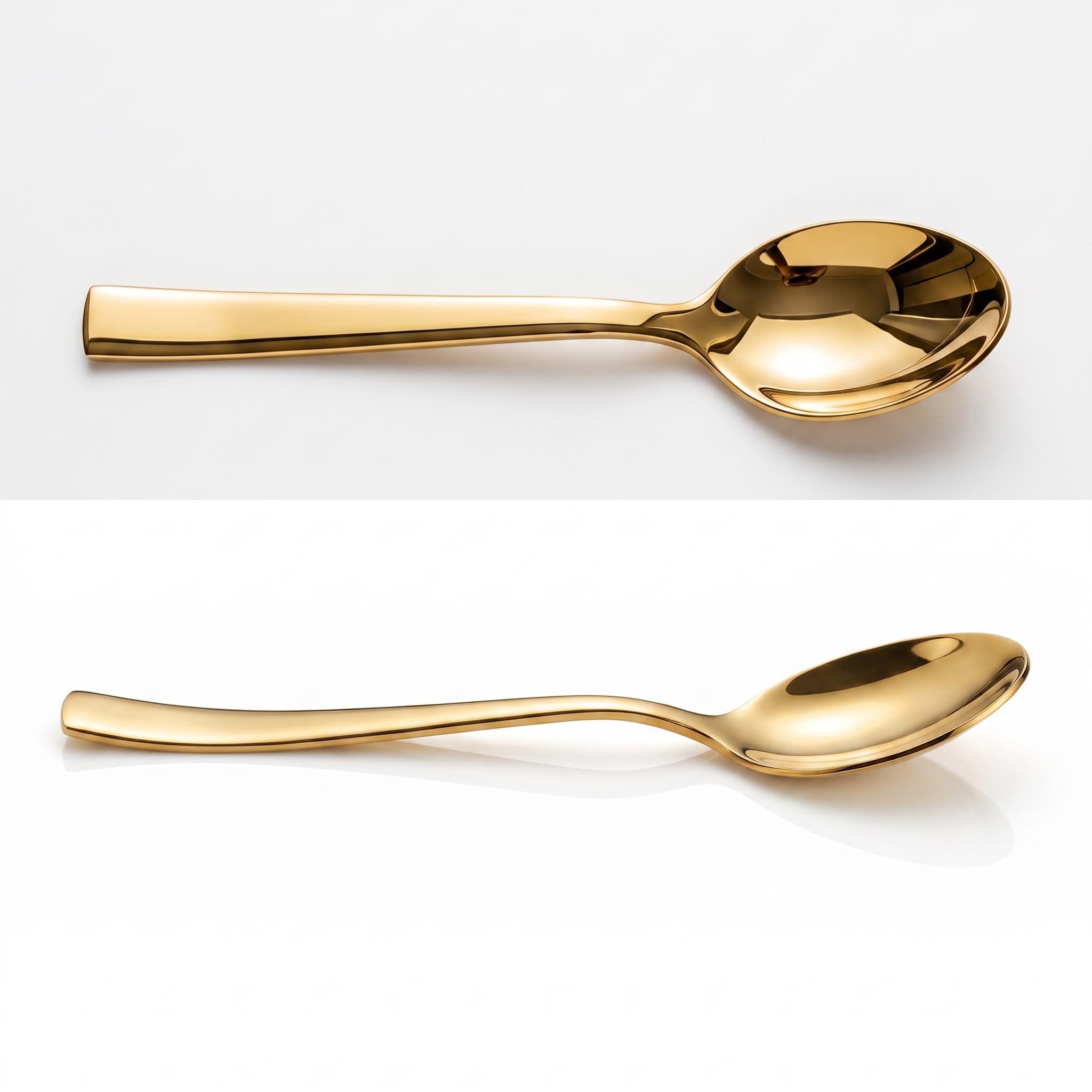 Parage Golden Spoon Set - Luxury Stainless Steel Cutlery -9