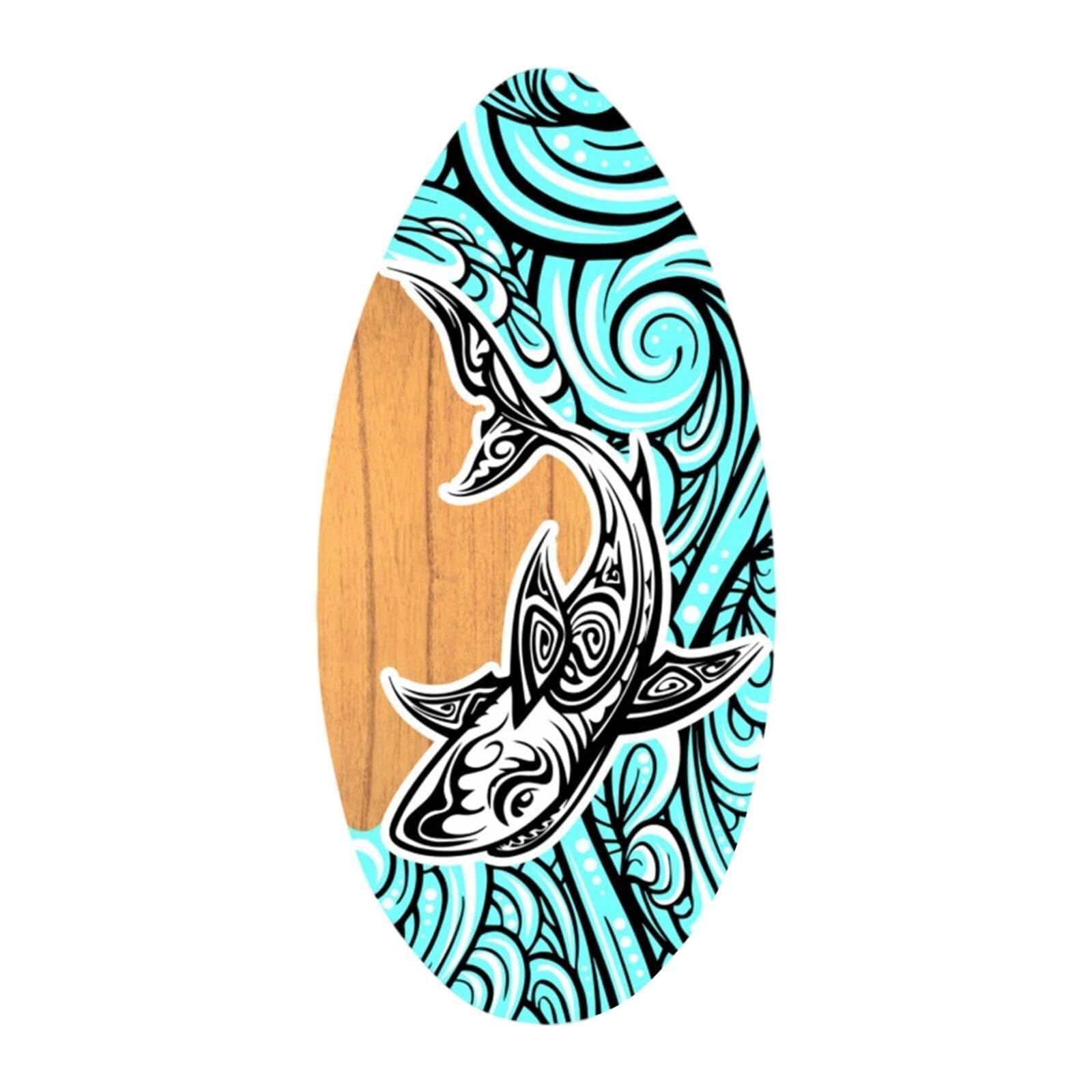 Skimboard de Madera Universal para Adolescentes, Niños y Adultos