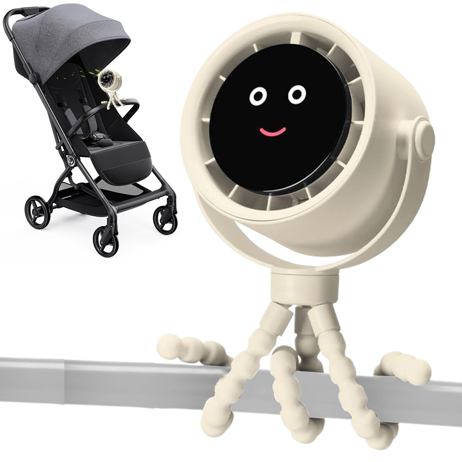 Ventilatore Da Passeggino Ventilatore Personale Portatile Con Clip Pratico