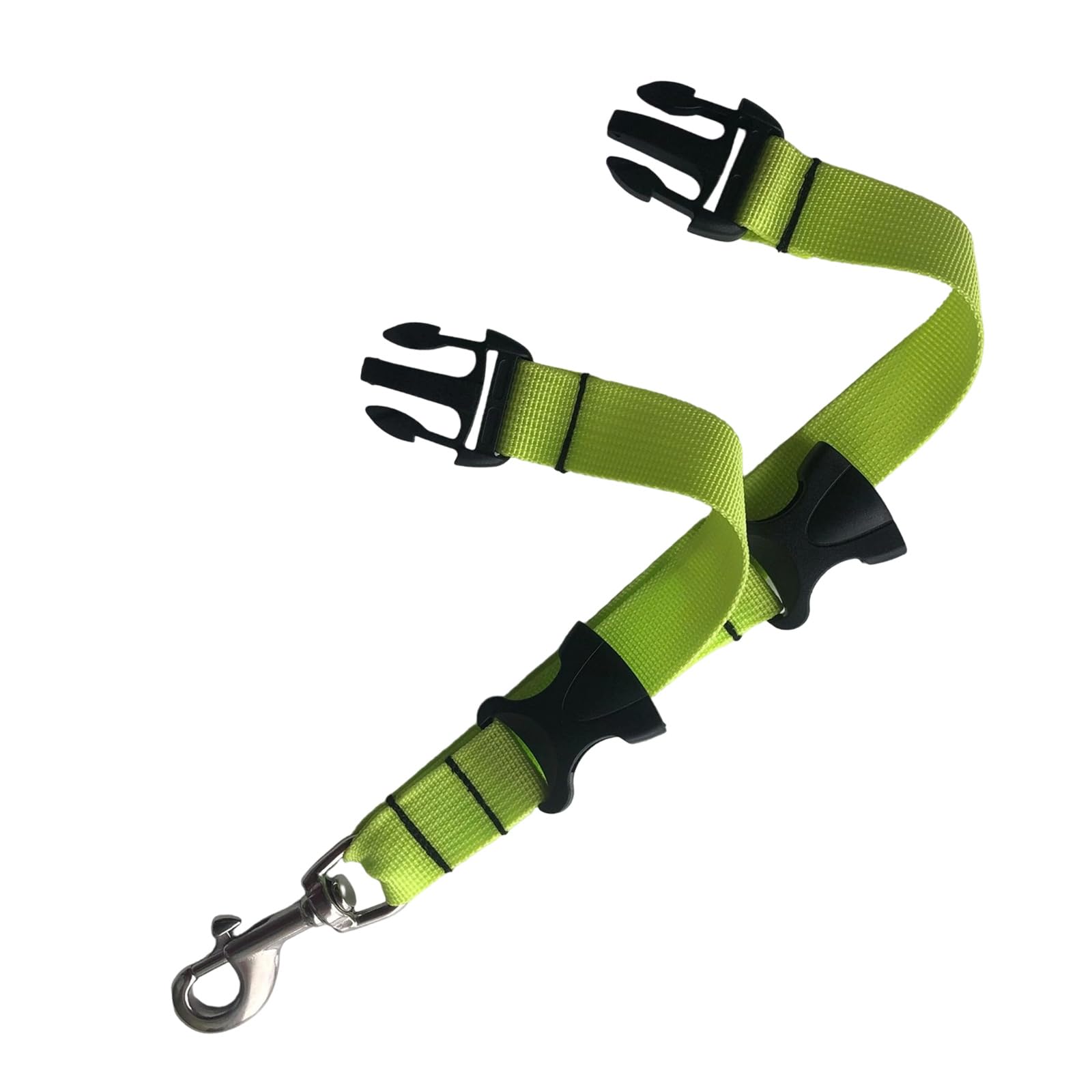 Zwwaazhf Fluorescent Green Practical Secure Scubas Fin Holders And Keeper With Quick Releasing Lanyard Suitable For Diving And Fishing Scubas Fin Holders