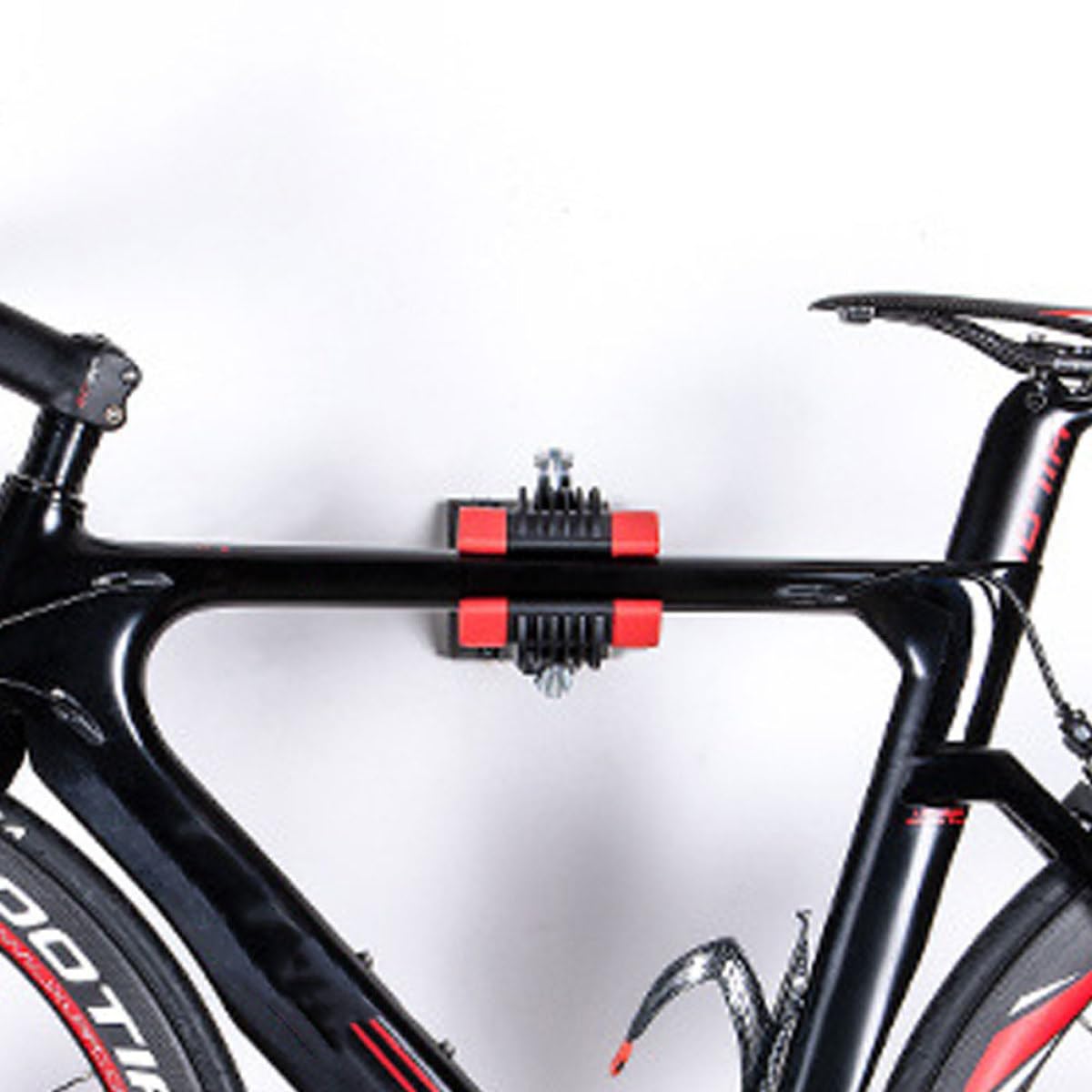 Portabici da Parete in Metallo, Appendi Bici per Interno | Sospensione a Muro, Finitura Liscia e Struttura Robusta, Design Semplice e Linee Pulite