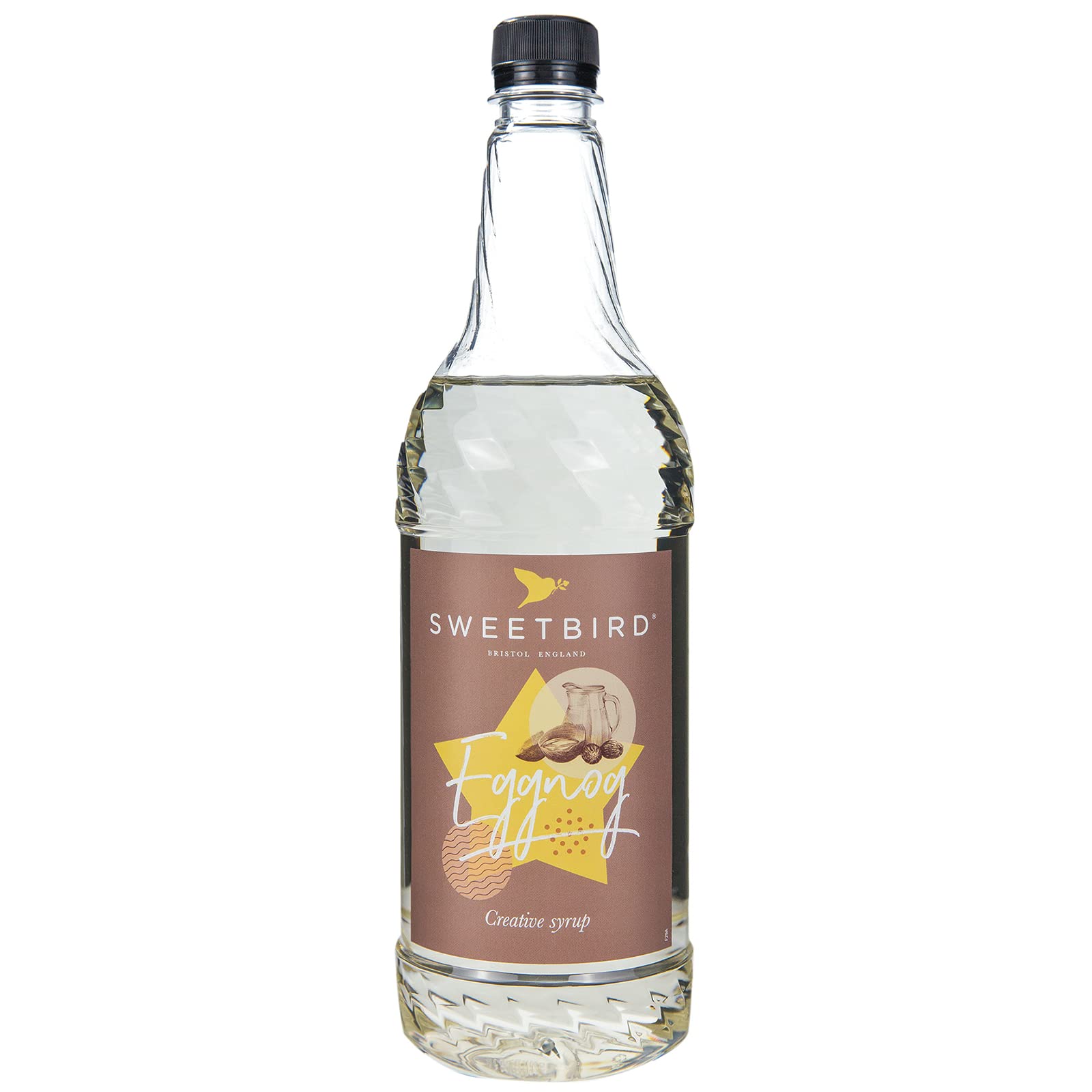 Sweetbird Eggnog Syrup (1 Litre) - Vegan Friendly