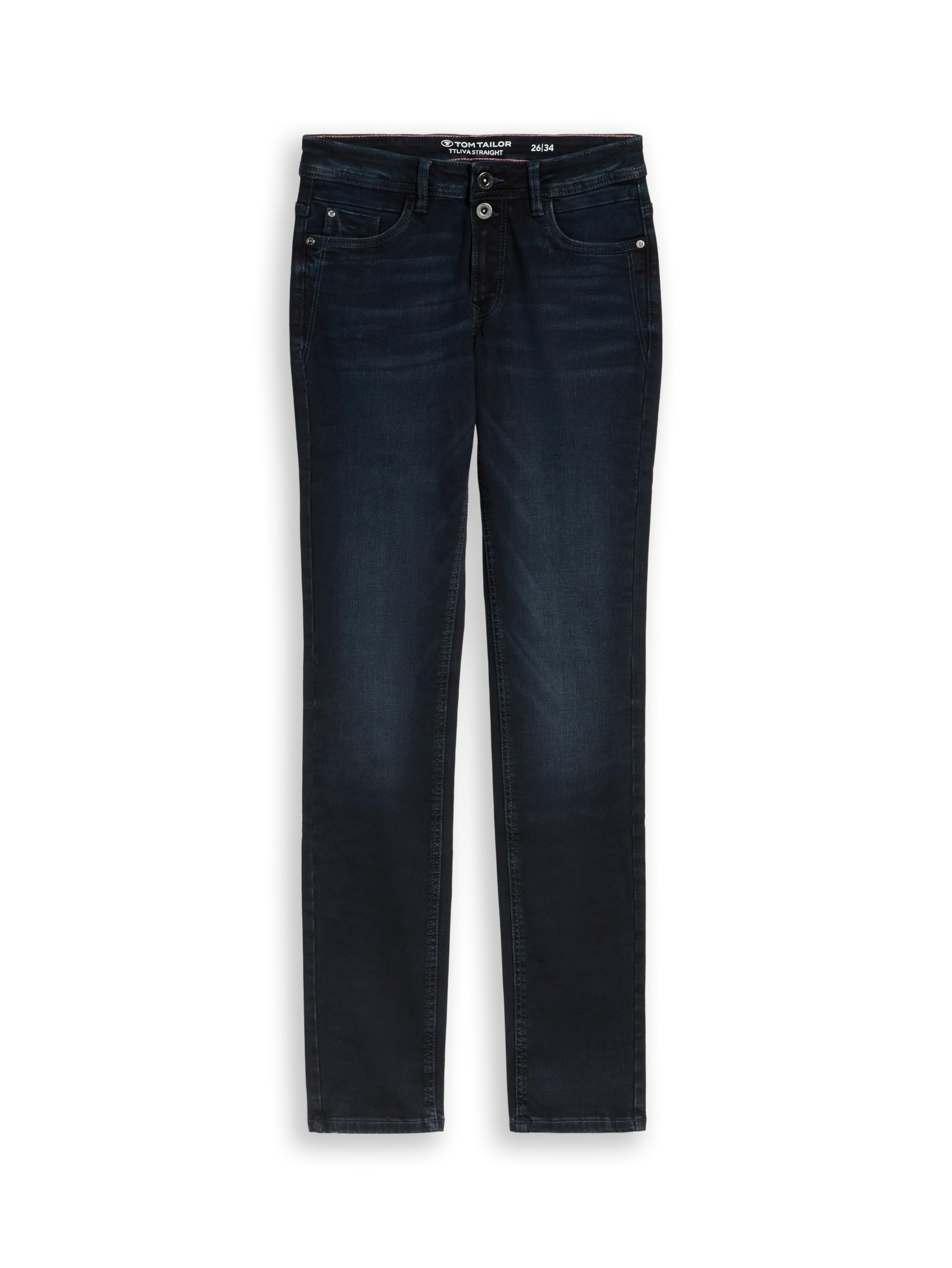 Tom Tailor Damen TTLIVA Straight Jeans 1052308