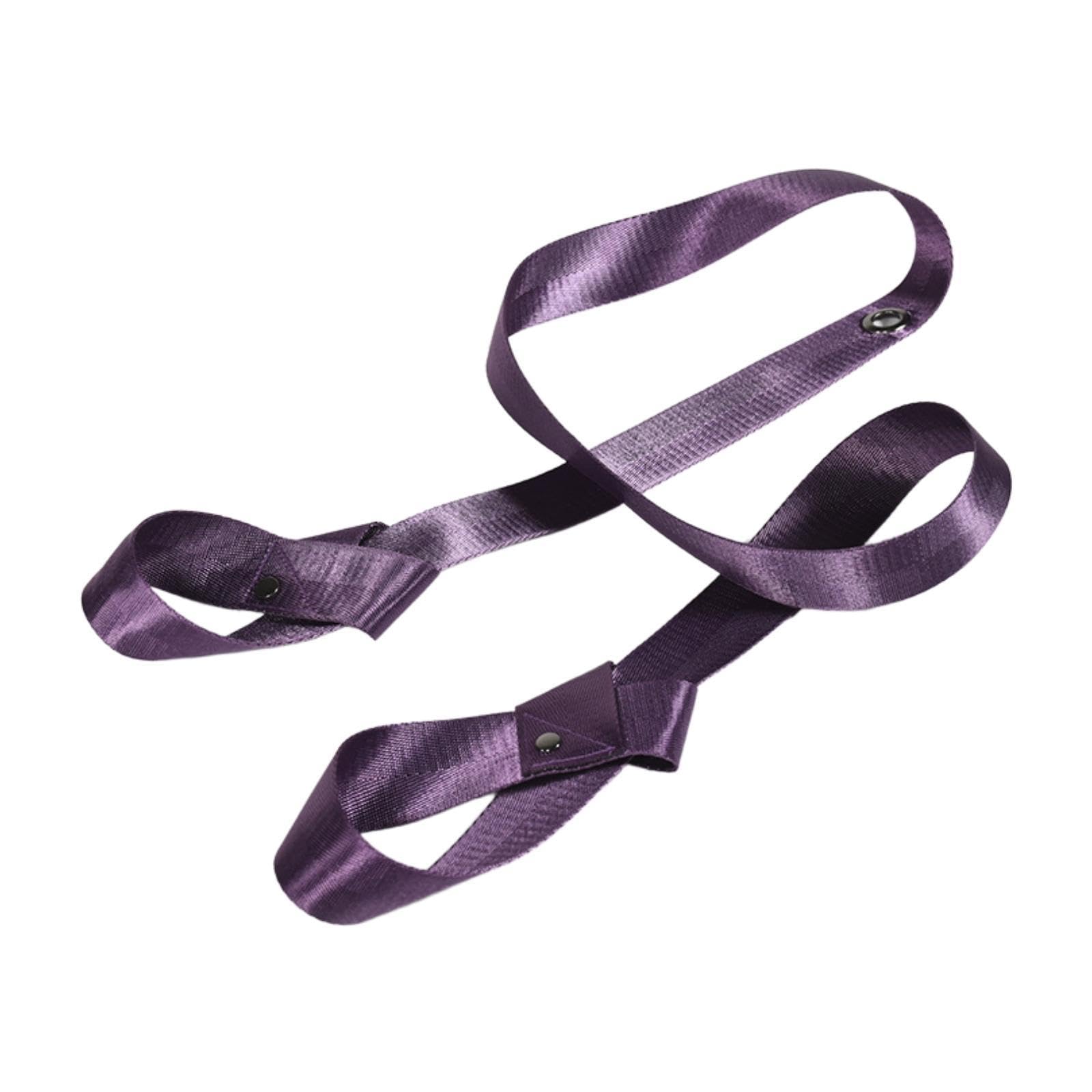 myaddiction yoga mat strap adjustable for carrying large mats yoga accessory carry strap purple