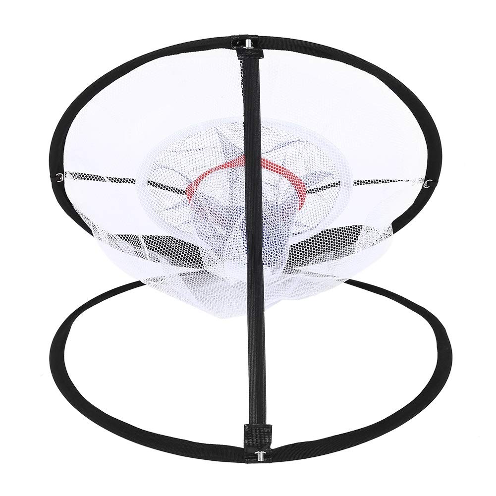 MAGT Red de Entrenamiento de Golf Portátil - Juego de Práctica de Astillado Ligero y Compacto Pop-Up para Interior