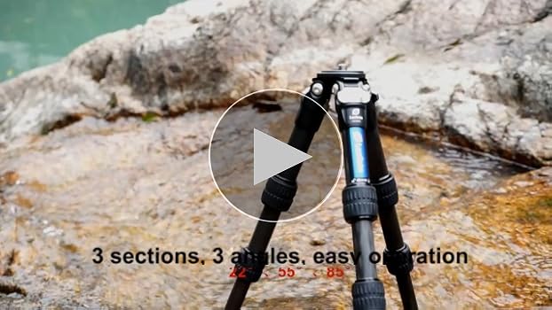 Leofoto - Ranger - Carbon Tripod with Ball Head - Adjustable