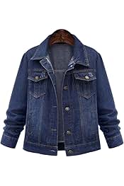 ladies denim jacket size 20