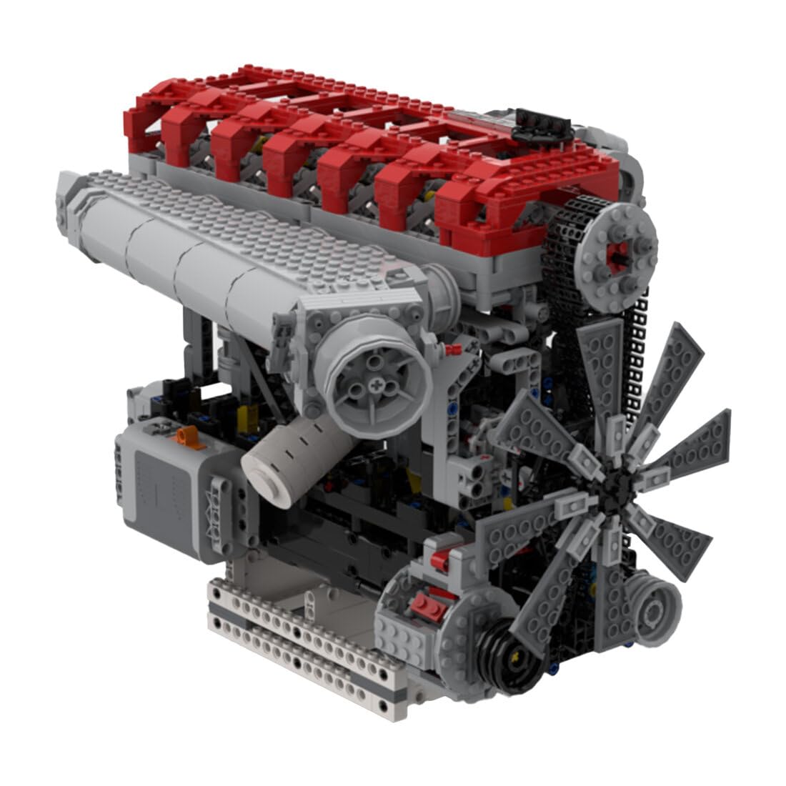 Amazon.co.jp: DWIU Technic L6 エンジンモデルキット SOHC インライン