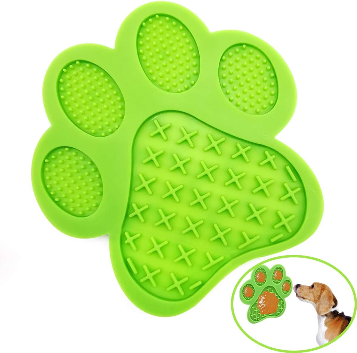 Almohadilla para lamer perros, dispositivo de distracción de lavado de perros, alfombrilla de perro de alimentación lenta con súper succión para